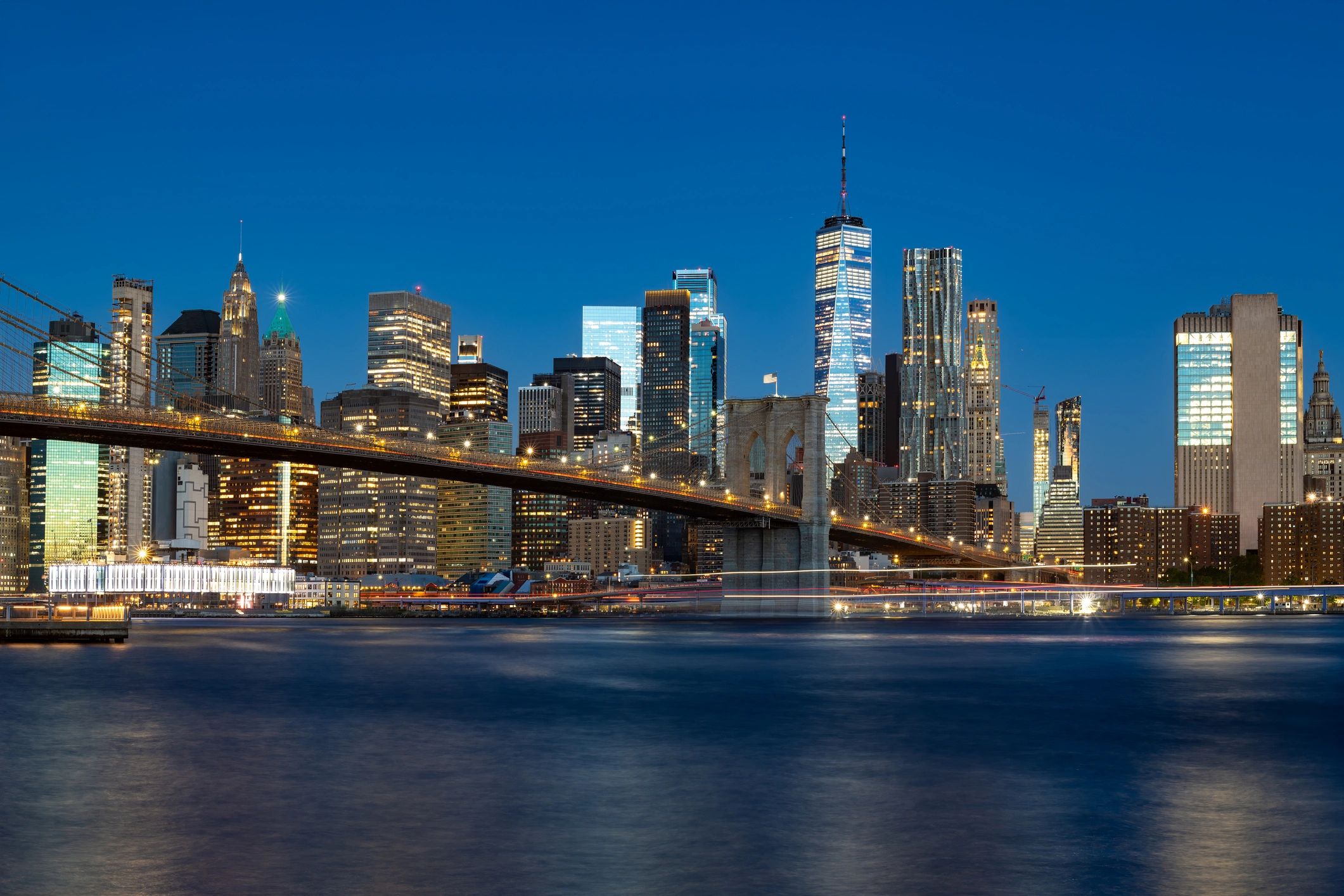 City infrastructure and commercial development skyline